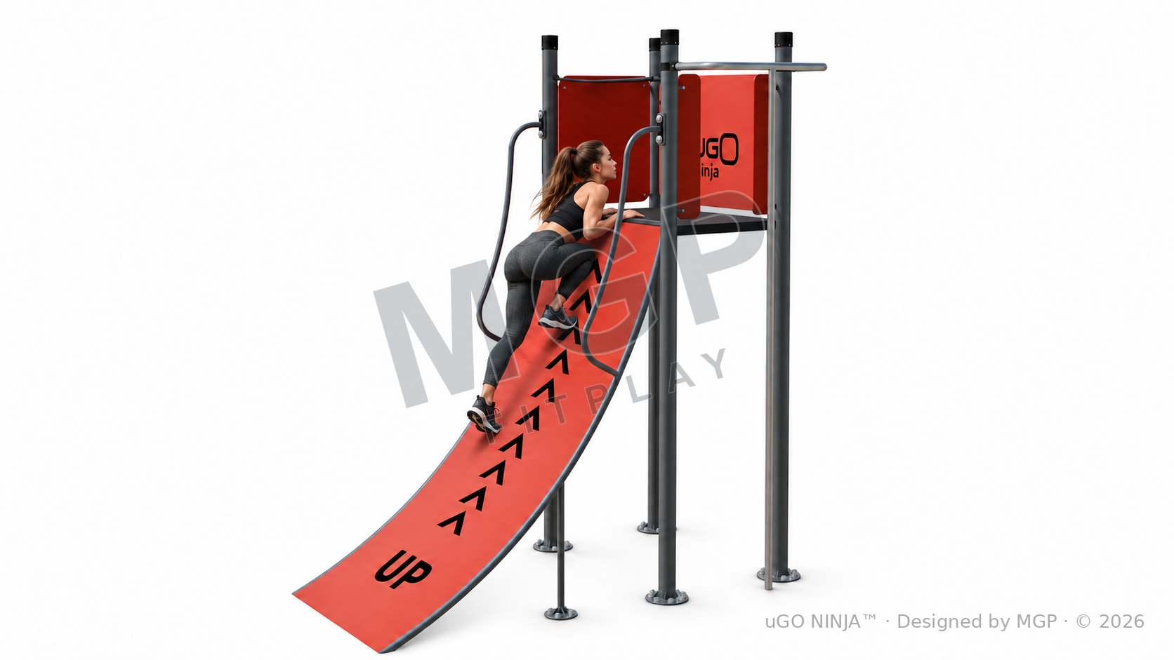 מתקן נינג׳ה — קיר סיום קעור