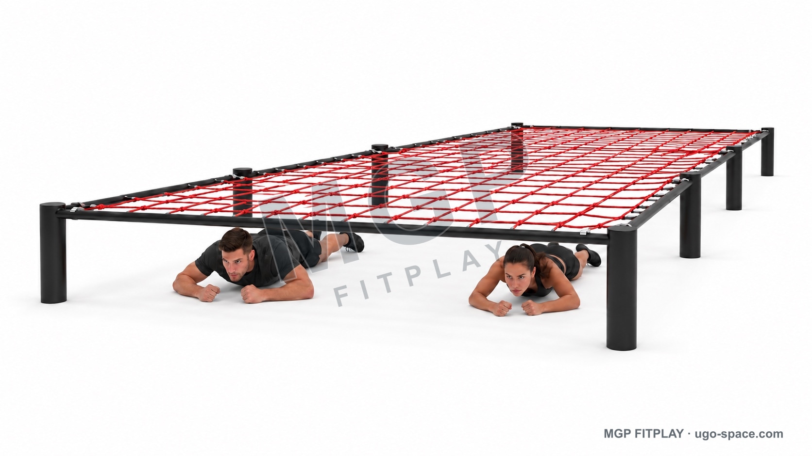 מתקן כושר קרבי — רשת זחילה